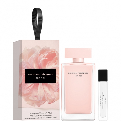 Image of RODRIGUEZ FOR HER EDP 100ML +PURE MUSC EDP 10ML cod081
